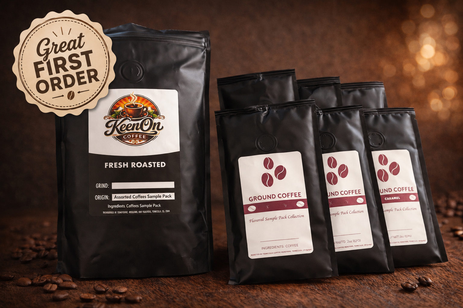Flavored Coffees Sample Pack